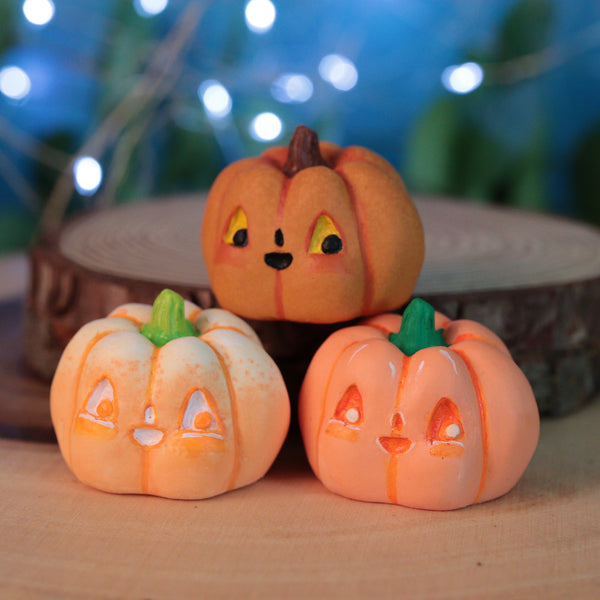 Preorder Mini Pumpkin Figurine - 3 choices
