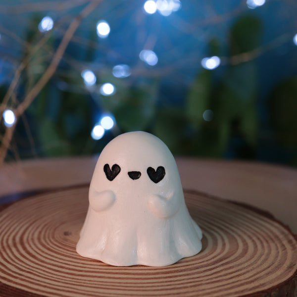 Preorder Heart Eye Ghost Figurine