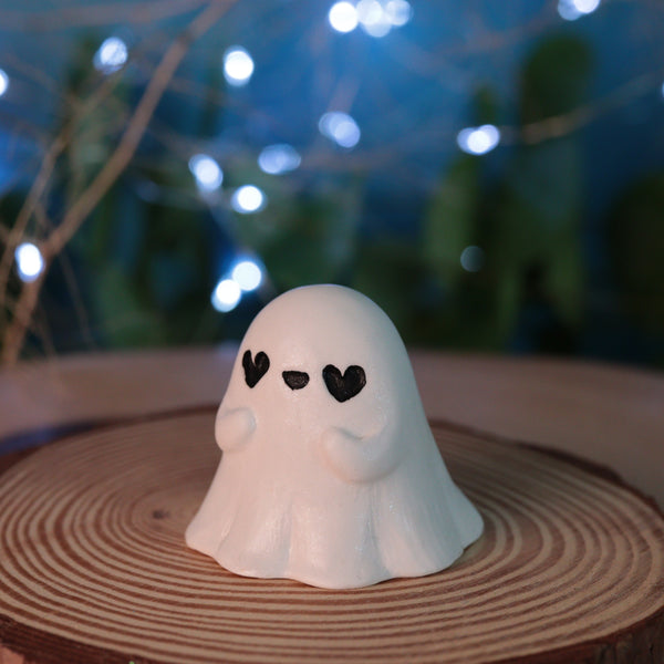 Preorder Heart Eye Ghost Figurine