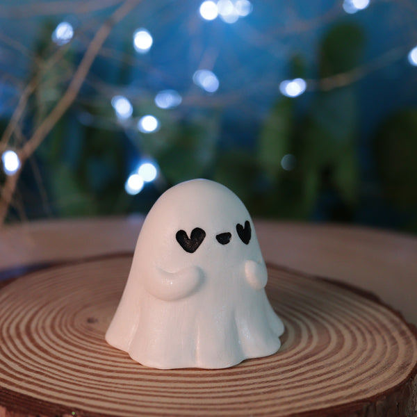Preorder Heart Eye Ghost Figurine