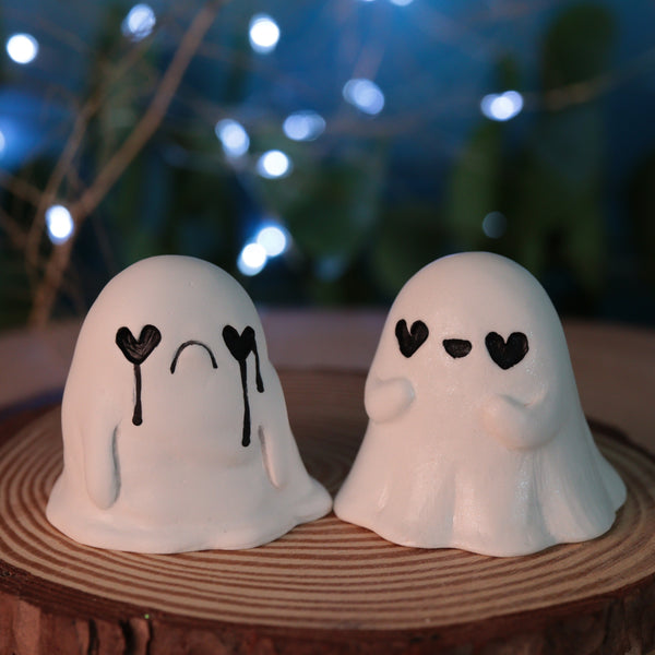 Preorder Heart Eye Ghost Figurine