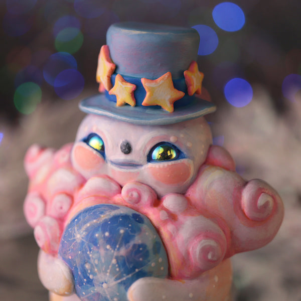Starry Snow Person Figurine