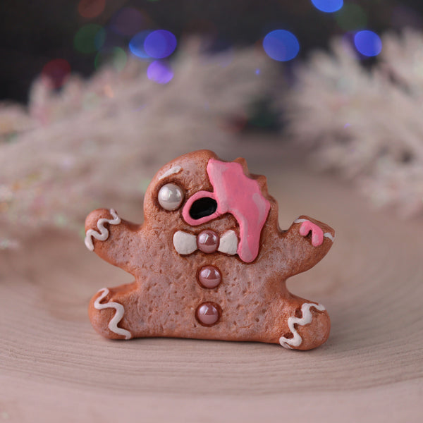 Preorder Screaming Gingerbread Man Figurine