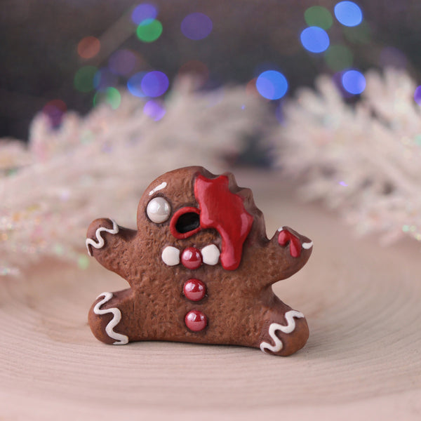 Preorder Screaming Gingerbread Man Figurine