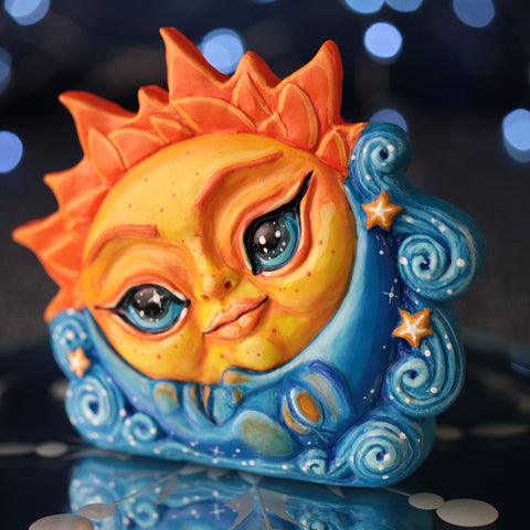 Preorder Sun and Moon Slice Figurine