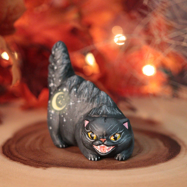 Preorder Hissing Cat Figurine