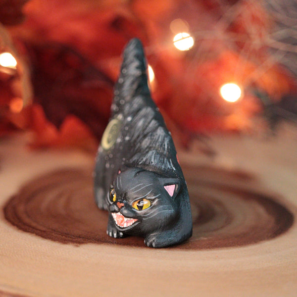 Preorder Hissing Cat Figurine