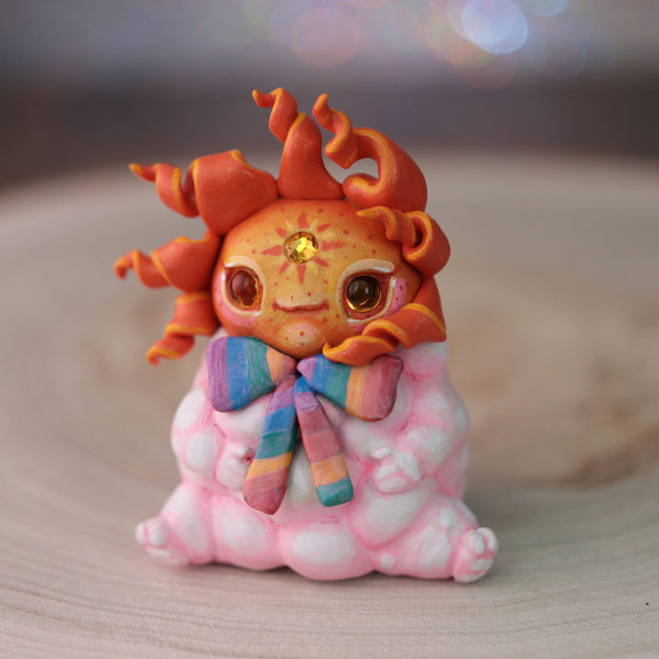 RESERVED Sun Girl Figurine