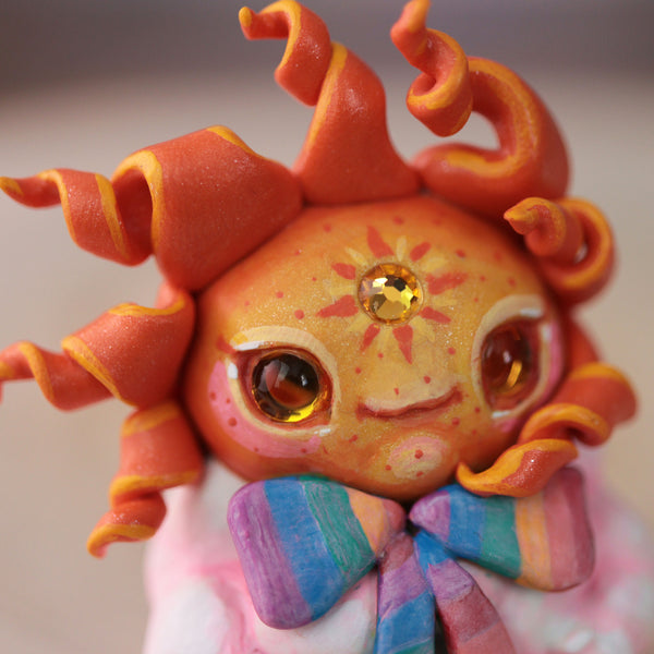 RESERVED Sun Girl Figurine