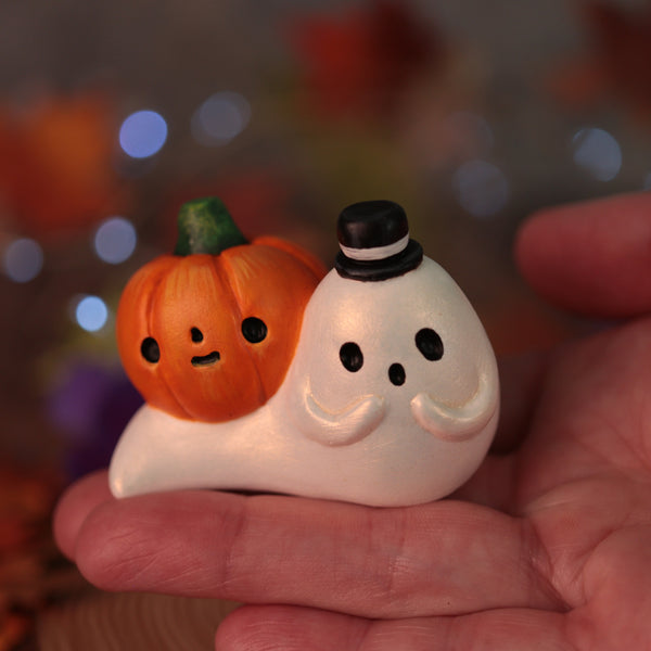 Preorder Spoopy Snail Figurine