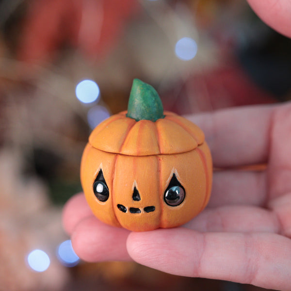 Preorder Jack O'lantern Jar Figurine