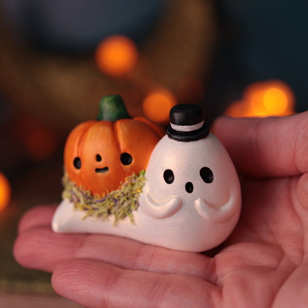 Preorder Spoopy Snail Figurine