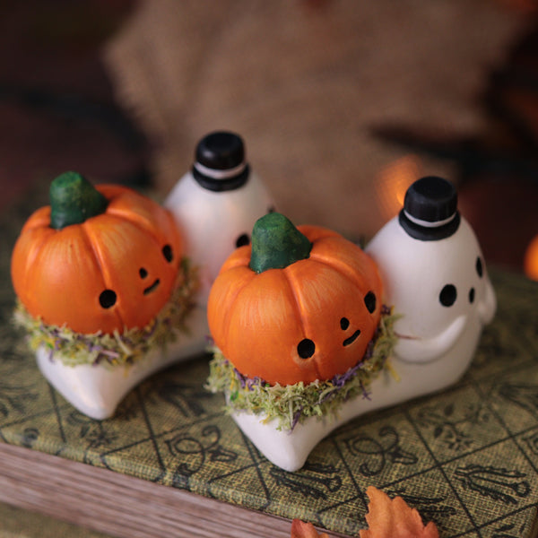 Preorder Spoopy Snail Figurine