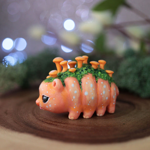Moss Bear Figurine