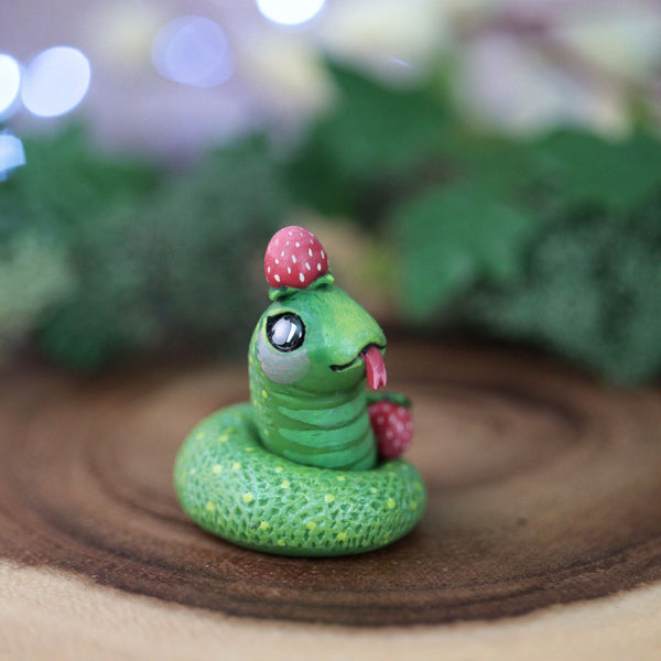 Strawberry Snek Figurine