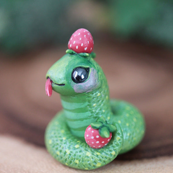 Strawberry Snek Figurine