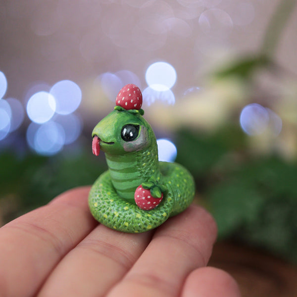 Strawberry Snek Figurine