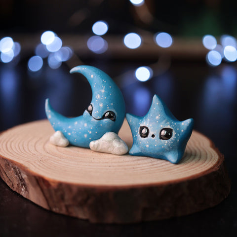 Blue Moon and Star Set
