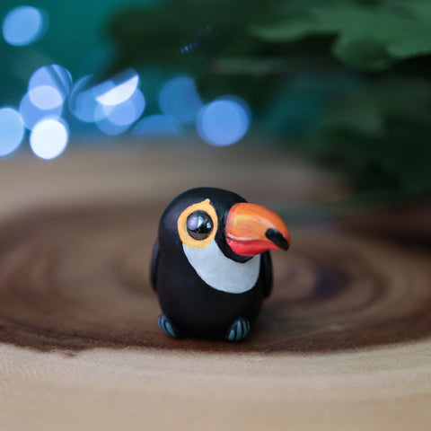 Tiny Toucan Figurine