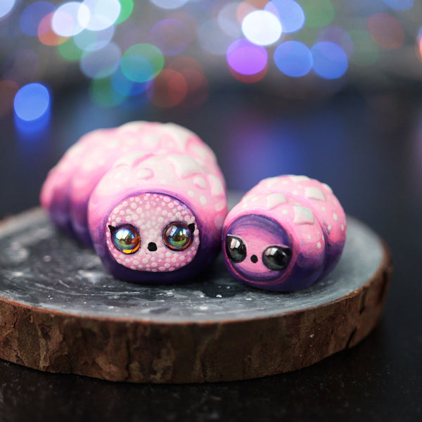 Pink Space Worm Figurine