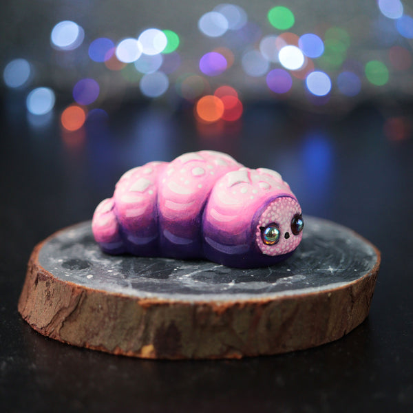 Pink Space Worm Figurine