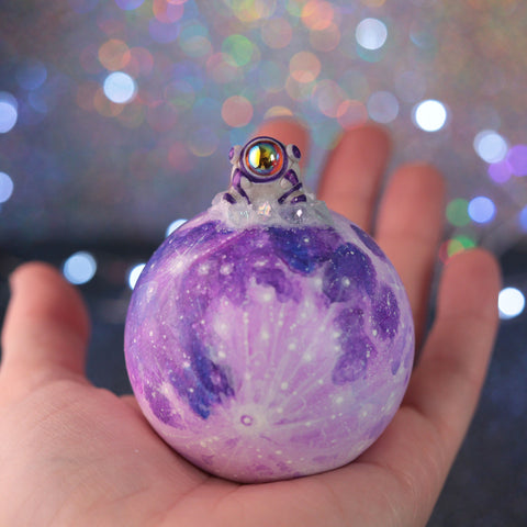Medium Purple Moon Orb