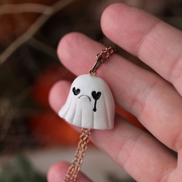 Preorder Heart Eye Spoop Necklace