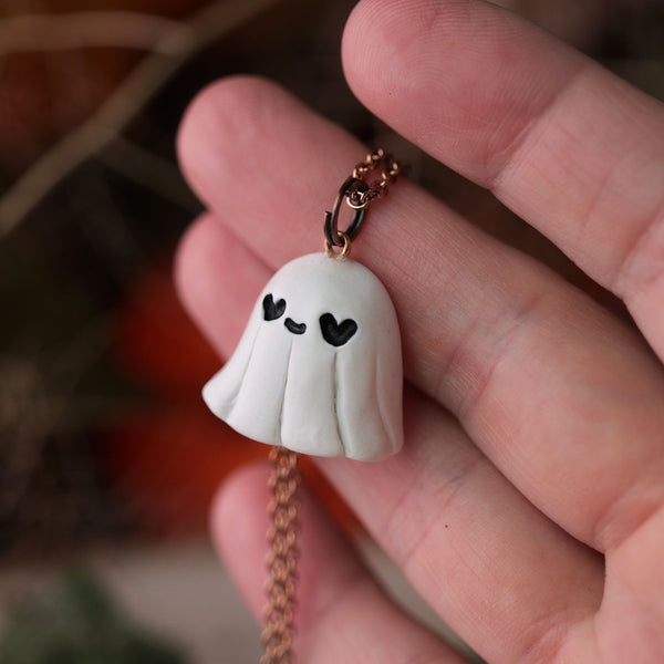 Preorder Heart Eye Spoop Necklace