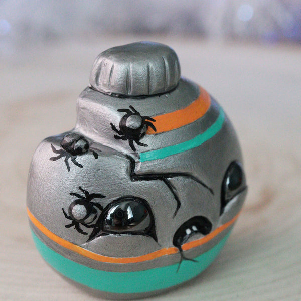 RESERVED Broken Bauble Figurine
