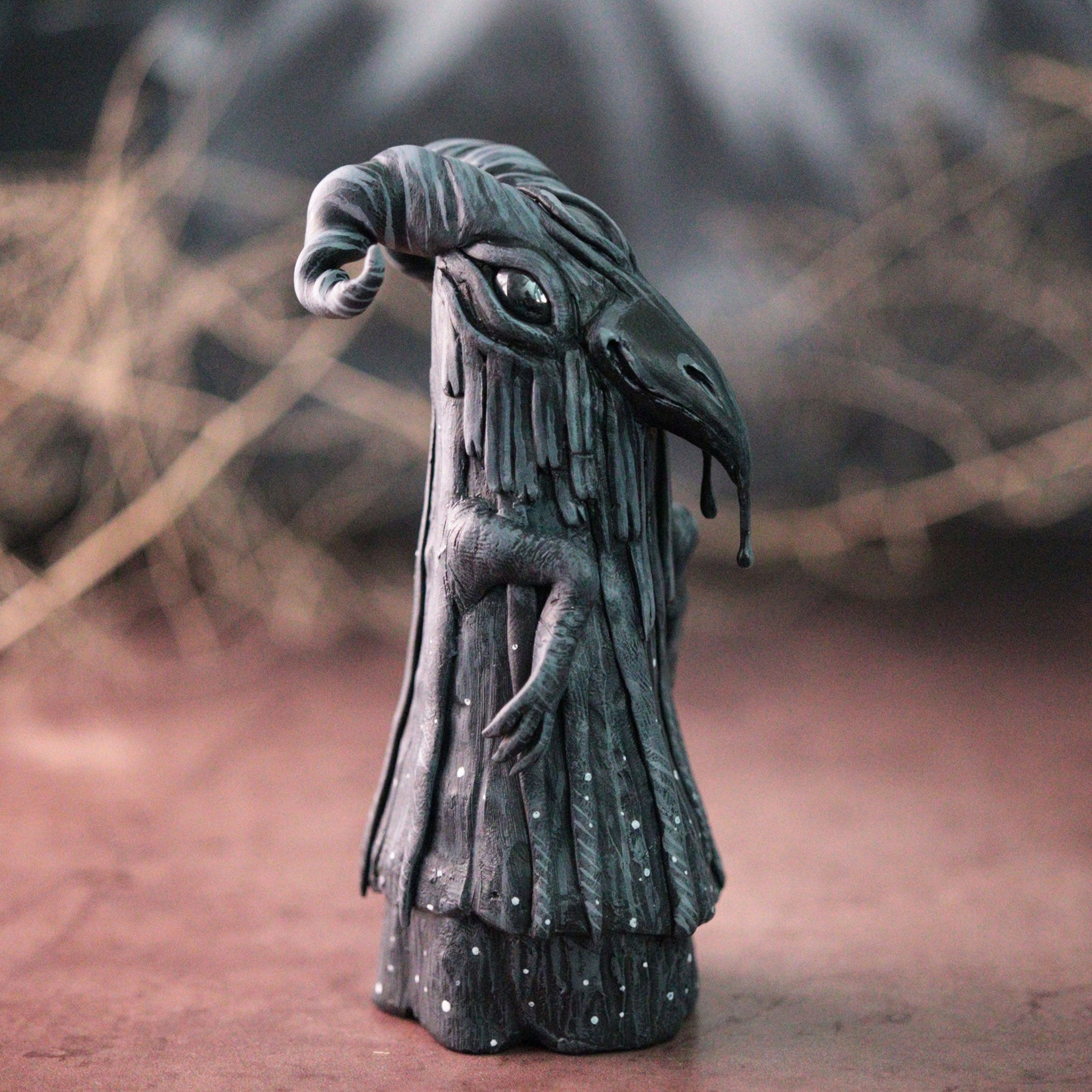 Mr Crow Figurine