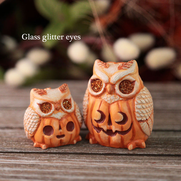 Preorder Mini Pumpkin Spice Jack Owlantern Figurine