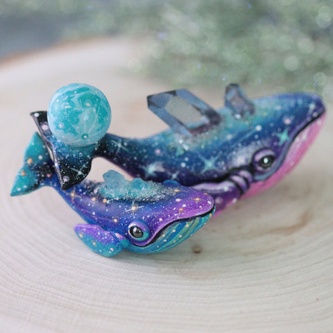 Crystal Whale Set - Order 3343