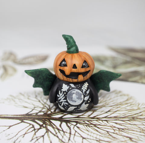 Pumpkin Man Figurine