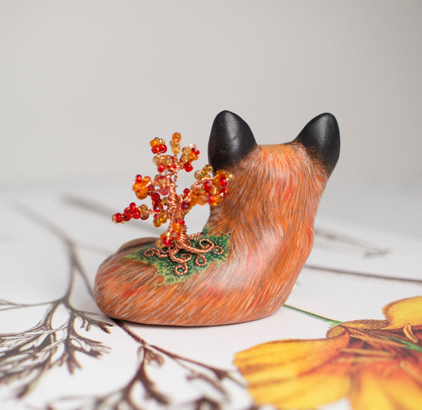 Autumn Fox Figurine