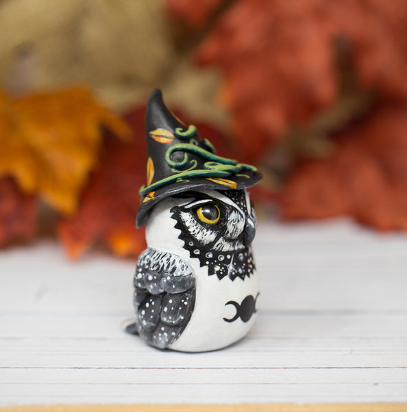 Owl Witch Figurine