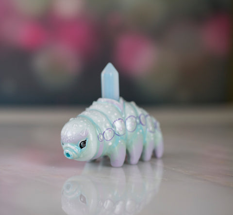 Opalite Tardigrade Figurine