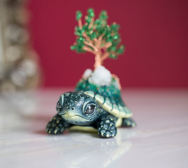 Oasis Turtle Figurine #2