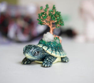 Oasis Turtle Figurine #2