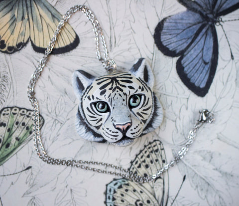 White Tiger Necklace