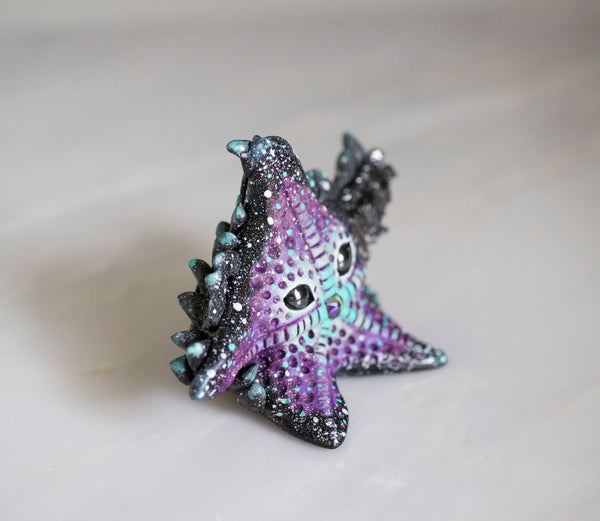 Cosmic Crystal Starfish Figurine