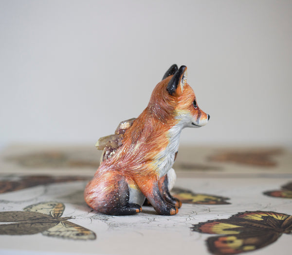 Sunstone Fox Figurine