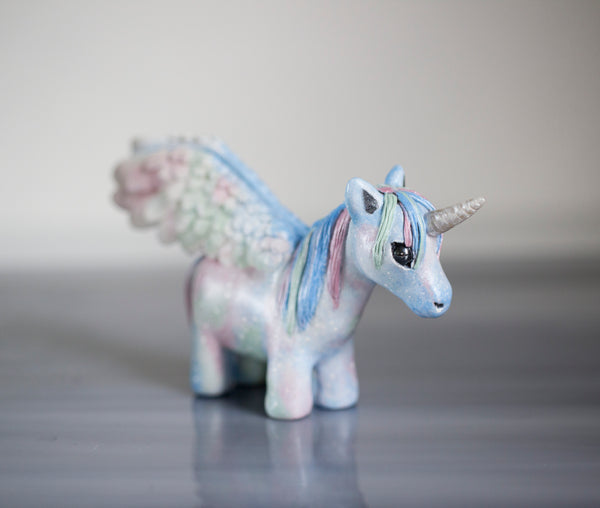 Pastel Pegasus Figurine