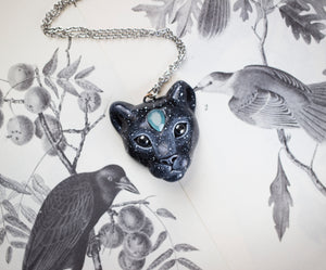 Starry Panther Necklace