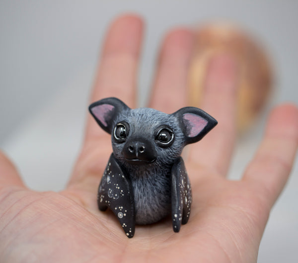 Black Bat Figurine