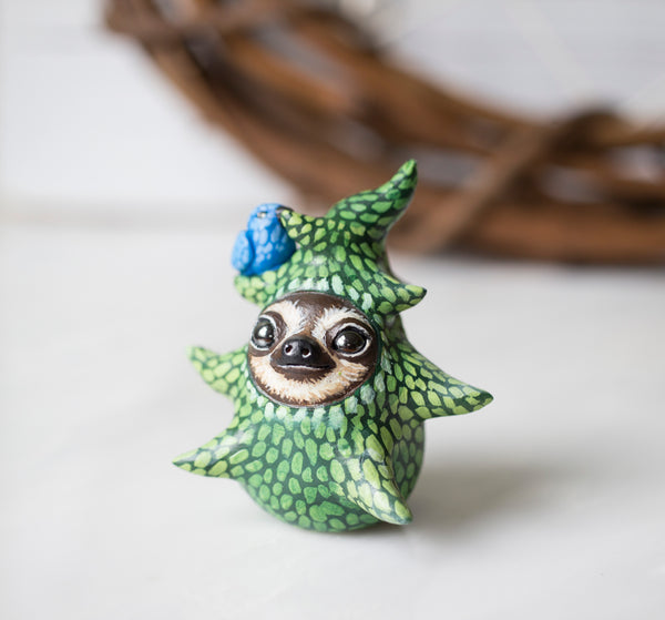 Tree Sloth Figurine