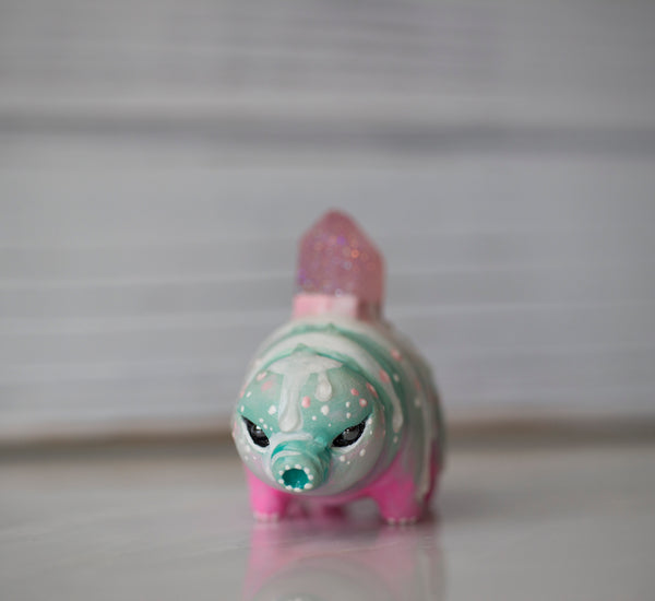 Pink Gem Tardigrade Figurine
