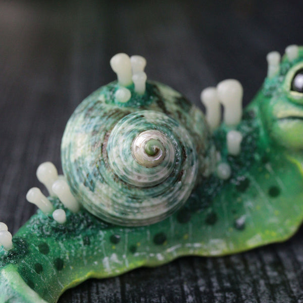 Gator Snail Figurine