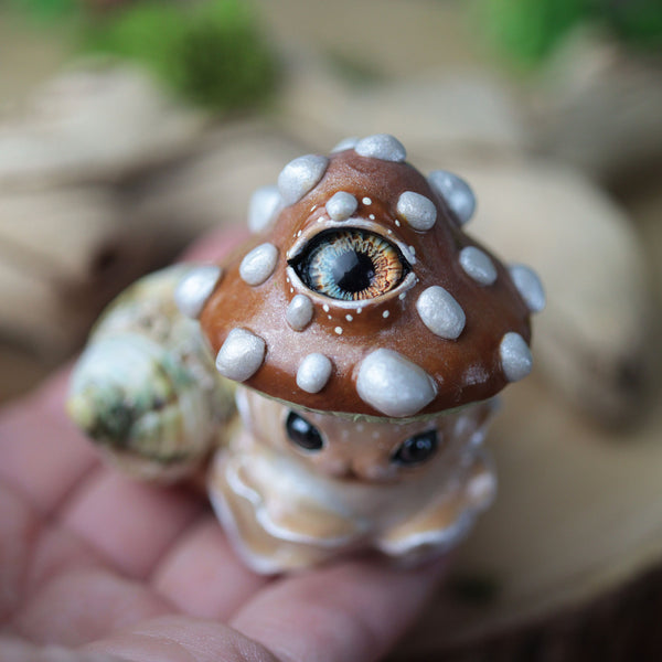 Brown Shnail (Shroom Snail) Figurine