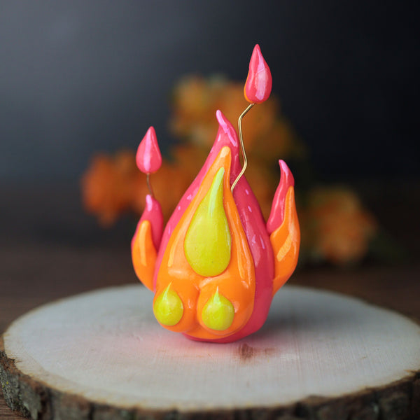 Arms Happy Flame Figurine