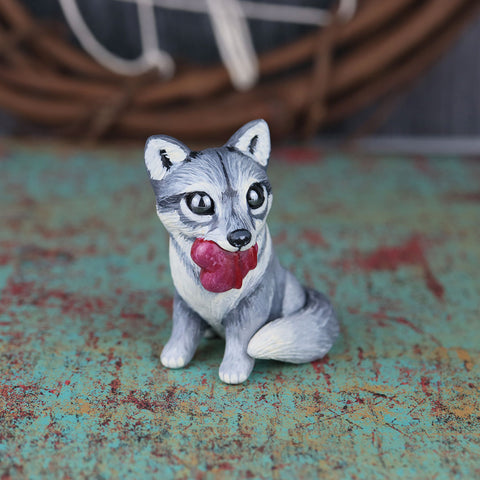 Wild Love Wolf Figurine